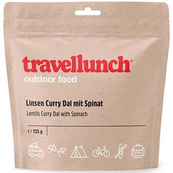 Liofilizat Travellunch - SOCZEWICA CURRY DAL ZE SZPINAKIEM