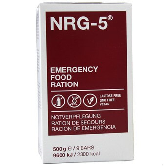 Racja żywnościowa Trek'n Eat - NRG-5 EMERGENCY FOOD RATION