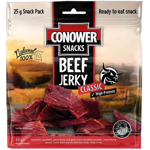 Suszona wołowina Conower Snacks - BEEF JERKY CLASSIC