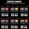 Zestaw sześciu posiłków liofilizowanych Tactical Foodpack - SIXPACK CHARLIE  | 530 g