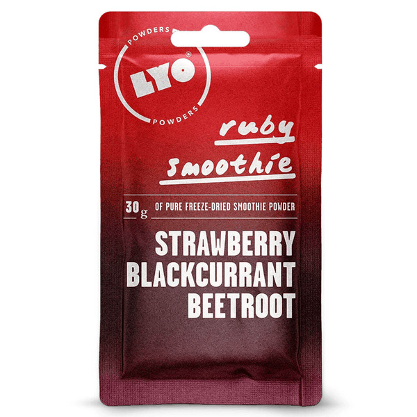 Liofilizowane smoothie owocowo-warzywne w proszku LyoFood - RUBY SMOOTHIE