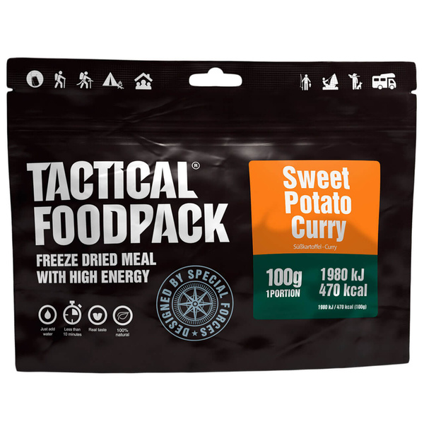 Liofilizat Tactical Foodpack - CURRY ZE SŁODKICH ZIEMNIAKÓW