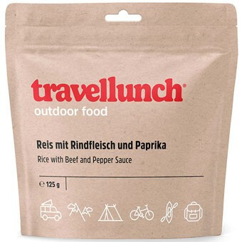 Liofilizat Travellunch - WOŁOWINA PIKANTNA Z RYŻEM