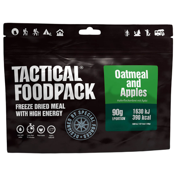 Liofilizat Tactical Foodpack - OWSIANKA Z JABŁKAMI