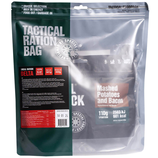 Racja żywnościowa jednodniowa Tactical Foodpack - RATION DELTA | 341g