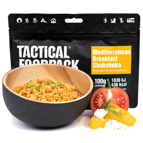 Liofilizat Tactical Foodpack - ŚRÓDZIEMNOMORSKIE ŚNIADANIE SHAKSHUKA