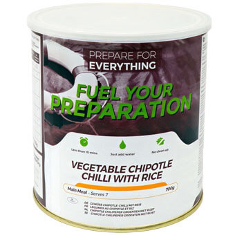 Liofilizat Fuel Your Preparation - WARZYWA CHIPOTLE Z RYŻEM | 7 porcji