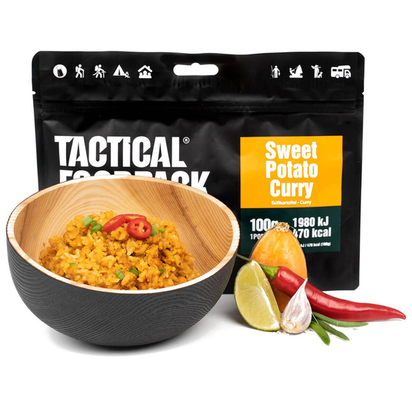 Liofilizat Tactical Foodpack - CURRY ZE SŁODKICH ZIEMNIAKÓW