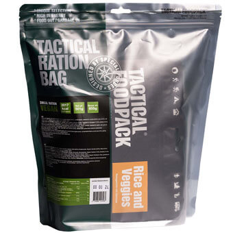 Racja żywnościowa jednodniowa wegetariańska  Tactical Foodpack - 3 MEAL RATION VEGAN | 501g