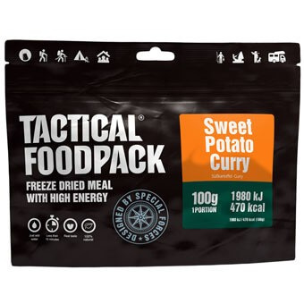 Liofilizat Tactical Foodpack - CURRY ZE SŁODKICH ZIEMNIAKÓW