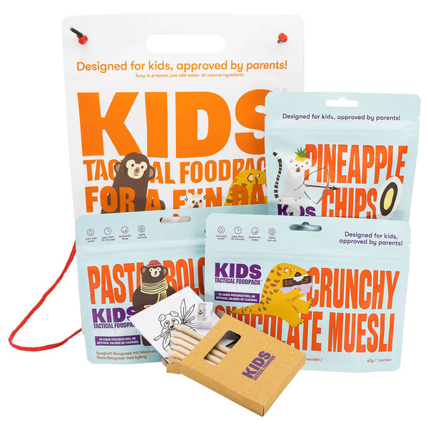 Zestaw posiłków dla dzieci Tactical Foodpack - KIDS COMBO RIVER