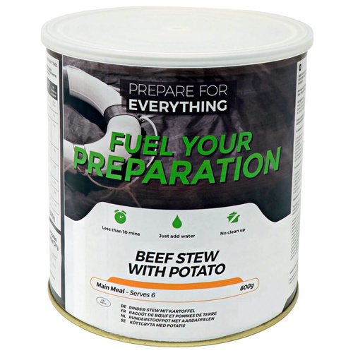 Liofilizat Fuel Your Preparation -  GULASZ WOŁOWY Z ZIEMNIAKAMI | 6 porcji