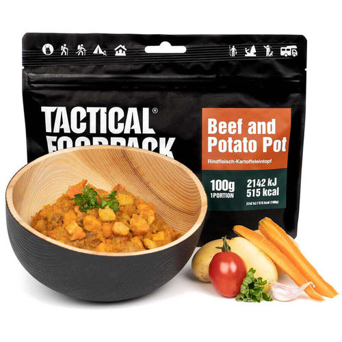 Liofilizat Tactical Foodpack - GULASZ Z WOŁOWINĄ I ZIEMNIAKAMI