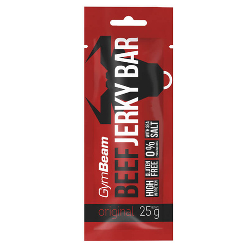 Baton z suszonej wołowiny GymBeam - BEEF JERKY BAR, Original