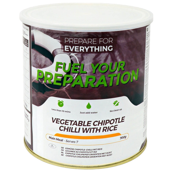 Liofilizat Fuel Your Preparation - WARZYWA CHIPOTLE Z RYŻEM | 7 porcji