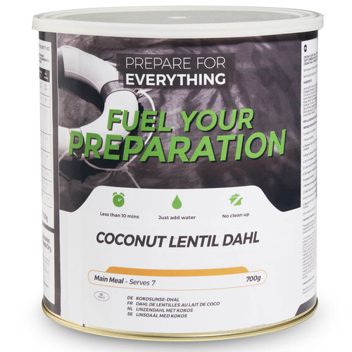 Liofilizat Fuel Your Preparation - DAHL Z SOCZEWICĄ I KOKOSEM | 7 porcji