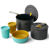 Zestaw naczyń turystycznych dla 2 osób Sea To Summit - PASSAGE DINNERWARE SET (14 Piece)