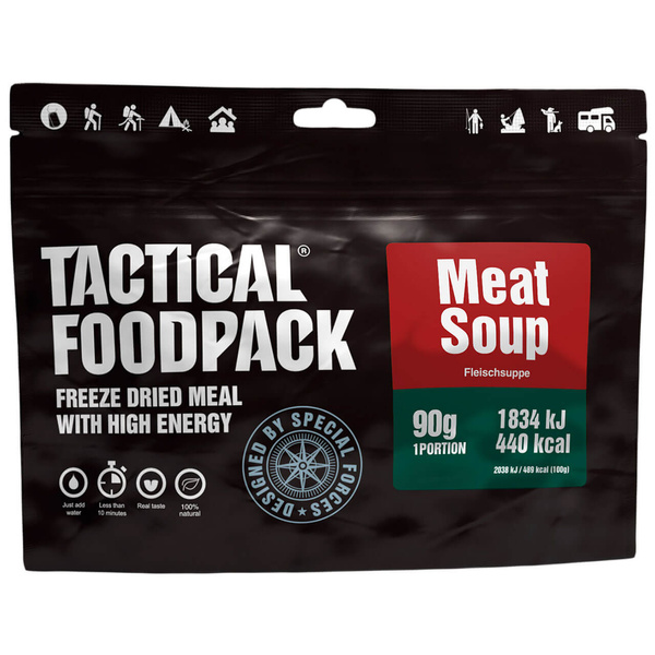 Liofilizat Tactical Foodpack - ZUPA MIĘSNA