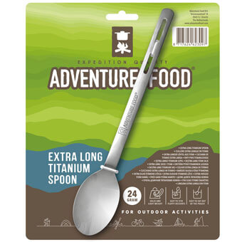 Łyżka turystyczna Adventure Food - EXTRA LONG TITANIUM SPOON