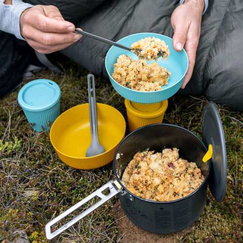 Zestaw sztućców turystycznych Sea To Summit - FRONTIER ULTRALIGHT CUTLERY SET